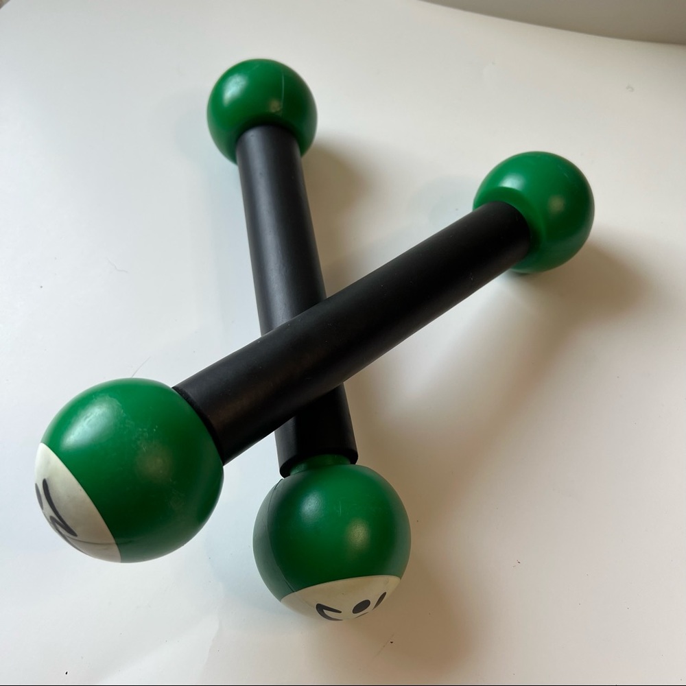 ZUMBA FITNESS TONING STICKS SHAKE WEIGHTS Exercise Equipment